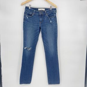 Abercrombie &‎ Fitch Jeans Women's W28xL33 6R Blue Skinny Jeans